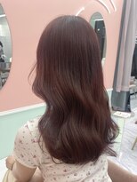 ガーランド(Girland)&nbsp;【girland】レッドカラー 韓国風/レイヤーカット