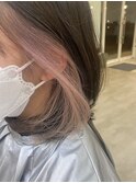 ペールピンクイヤリング