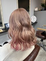 ネジヘアライフ(Nezi Hair Life) ホワイトピンクベージュ