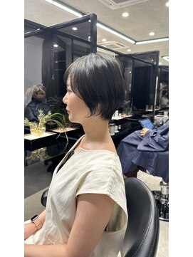 ハルキミナト ジャパン トウキョウ(HARUKI MINATO japan TOKYO) 大人丸みショート/前髪あり