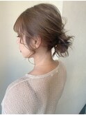 【Laffy】ふんわりシニヨン♪