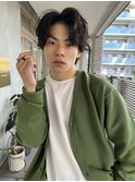 大人センターパート/ニュアンスパーマ/流山おおたかの森
