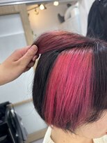 エクラートリアン 藤沢店(ECLART Lien)&nbsp;ポイントカラー☆ピンク