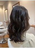 20代30代40代50代大人可愛い◎ブラウンロング×マロンブラウン