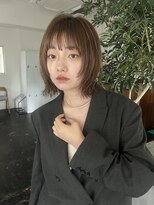 ガーランドギンザ(Garland Ginza)&nbsp;レイヤーボブ　フェイスレイヤー　透明感カラー