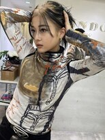 ペレ 梅田(PELE)&nbsp;前髪/アンブレラカラー/こなれミディ/イメチェン/ウェーブパーマ