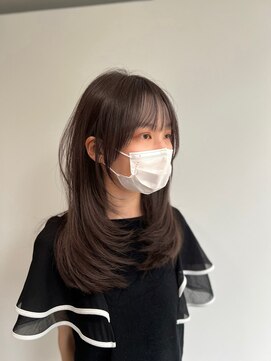 ヴィヴカウンター(VIVE counter) ワンカールレイヤー×ブリーチなしグレージュ