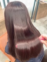 リンクミリ(Link mili)&nbsp;前髪/イメチェン/小顔カット/ネビージュ/ワンレン/黒髪/ボブルフ