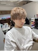 魅力倍増カールセミディシアーカラーダークアッシュショートヘア