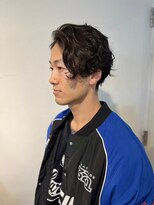 ソイクフ 高田馬場店(SOY-KUFU) MEN'SHAIRアッシュブラックベリーショートダークアッシュ