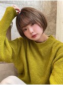 丸みショート