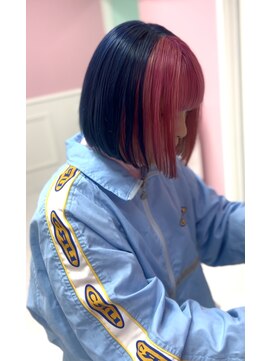 シャルティア(SHALLTIA) 2色カラー【山口市美容室】【山口市ハイトーンカラー】