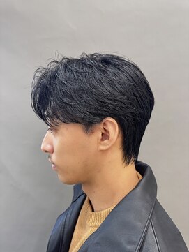 ニコ トウキョウ ヨコハマ(nico) メンズ/センターパート/ニュアンスパーマ/カルマパーマ