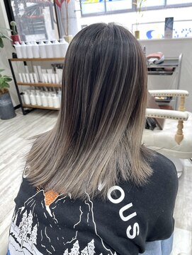 ベルヘアーデザイン 堺東(Belle hair Design) バレイヤージュ/グラデーション/外国人風/堺東