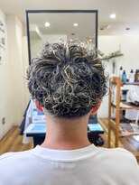 スウェル 津田沼店(Swell)&nbsp;ハイライト×スペイン[津田沼駅/Men's/メンズカット/パーマ]