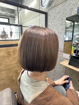 リンダ ルーナ(LINDA Luna) イルミナカラー/ミニボブ/ショート[札幌美容室/北12条/北18条]