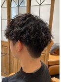 メンズパーマ20代30代40代髪質改善オージュア白髪染め稲毛駅