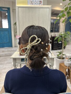 アルーシェ 心斎橋(Alushe) ヘアセット◯カチモリアレンジ