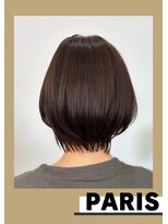ワンポイント ウィズ パリス(One Point with Paris)&nbsp;上品艶カラー×ショートボブ