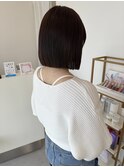 福井/大和田/ボブ/パツッとボブ/ブラウンカラー