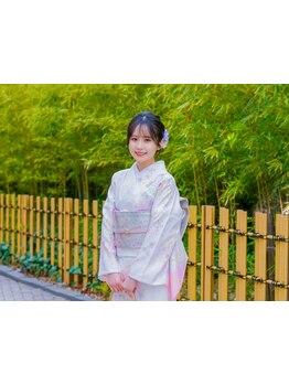 観光～結婚式など大事な日の着付け・ヘアセットまですべてお任せください！思い出に残る日を華やかに＊