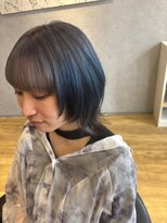 アンジュールリバティー(UN JOUR LIBERTY)&nbsp;ウルフスタイル　silver×blue