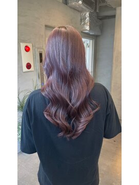 ジーナ 船橋(Zina) 髪質改善＊くびレイヤーピンクベージュ＊美髪【Zina船橋】