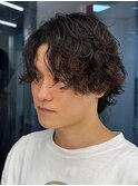 伸ばしてる方におすすめ！メンズミディアムパーマ