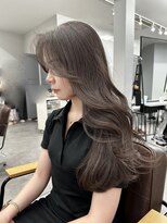 プラチナ(PLATINA)&nbsp;レイヤーカット顔まわり前髪セミロング20代30代40代