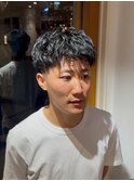 ショートパーマ/メンズパーマ/短髪パーマ/スパイキーショート