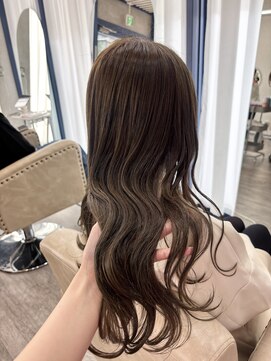 ソア 並木坂(Soa) 韓国ヘア/顔周りカット/レイヤーカット/ベージュ/ロング