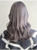 チャコールグレー/ゆるふわミディアム/ネイビー