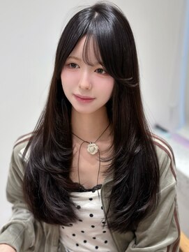 ジーナ サンシャイン通り池袋(Zina) 縮毛矯正で艶っぽレイヤー♪