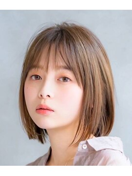 ココラー(COCOlar) 切りっぱなしボブ×毛先軽め