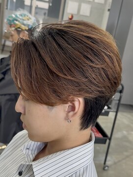 エデアンホンテン メンズサロン(EDEAN 本店 （旧：EDEAN 上通）) ニュアンスパーマ刈り上げセンターパート熊本メンズカット