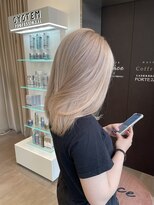 ソワンドブレスセルン 心斎橋(soin de brace cerne)&nbsp;ハイトーン/blonde beige