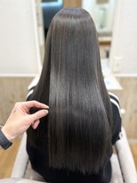 フルブルーム 東林間(fullbloom) ラベンダーアッシュ髪質改善トリートメントケアカラー