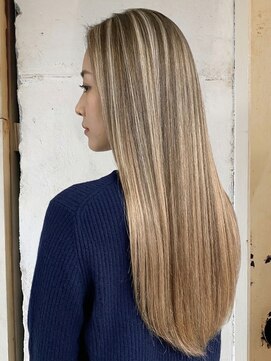 エノア 東京(ENORE) アンブレラカラー/ハイライト/ブリーチ/ダブルカラー/ロング