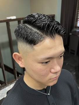 スタンドバーバー 柏(STAND BARBER) 波巻きツイストスパイラル/リバースセンターパート/柏/柏駅