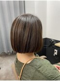 白髪ぼかしハイライト