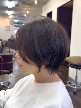 メモリーズ 水天宮前店(Memories) 大人可愛い小顔ショートひし形ショートショートボブ20代30代40代