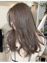 ニルバ(niLva) ブリーチなしカラー透明感オリーブベージュグレージュ