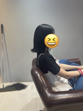 リプラス(Replus) ロングからのミディアムボブへスタイルチェンジ