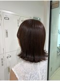  &nbsp;結べるボブ×透明感ベージュブラウン
