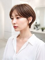 ルービック なかもず(Rubik's) 大人可愛いマッシュショート×透明感カラー
