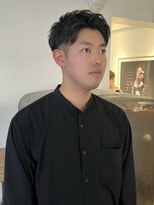 マカロニコースト(macaroni coast)&nbsp;メンズツーブロックショートアップバングショートベリーショート