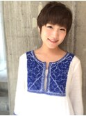 【morio池袋】簡単スタイリングのマッシュショート