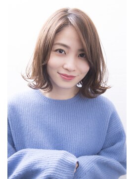 ソワリー 栄(THOiRY) THOiRY栄【ソワリー】　つやつやカールミディby前田