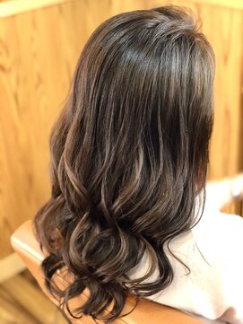 ララテラス(LaLa Terrace) ハイピンクベージュ×大人かわいいゆるウェーブ