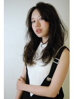 ディンプル(DIMPLE) ダークトーンのグレージュゆるゆるカール